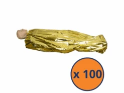 Couverture De Survie Non Stérile 160 X 210 Cm Lot De 100