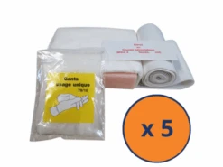 Coussin Hémostatique Coupe Hémo – Lot De 5