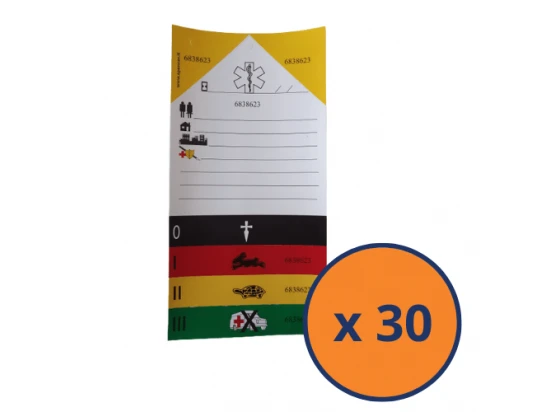 Fiche De Tri Multi-victimes Lot De 30