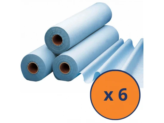 Drap Examen Médical Plastifié à Usage Unique – Lot De 6