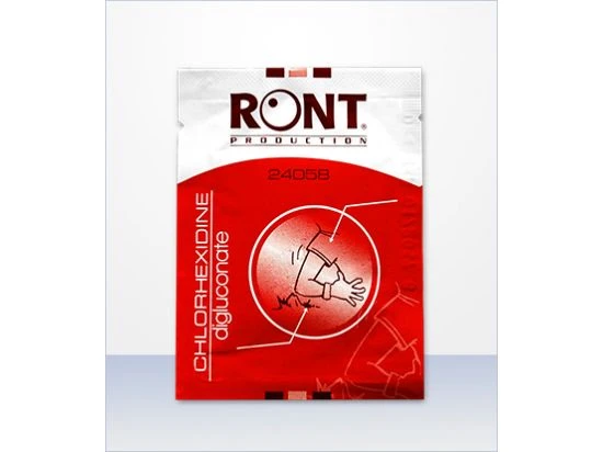 Lingette 15 X 14,2 Cm De Chlorhexidine Digluconate Ront