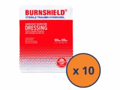 Compresse Brulure Burnshield 10 X 10 Cm – Lot De 5