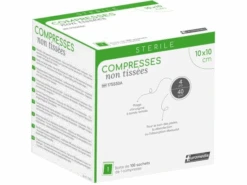 Compresse En Non Tissé – Boite De 100 Sachets Unitaires