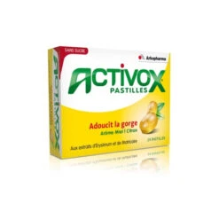 Activox Pastilles Arôme Miel Et Citron – Boîte De 24 Pastilles