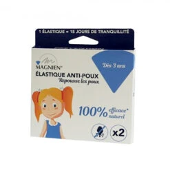 Élastique Anti-Poux – Dès 3 Ans – 2 Unités