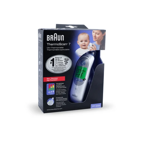 Thermomètre Auriculaire ThermoScan 7 IRT6520 Age Precision