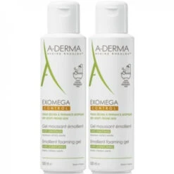 Exomega Control – Gel Lavant émollient Anti-grattage – Lot De 2 X 500 Ml
