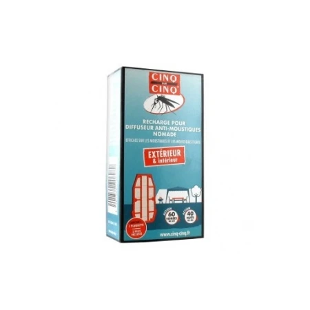 Recharge Pour Diffuseur Anti-moustiques Nomade – 1 Unité