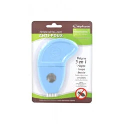 Peigne Métallique Anti-Poux 3en1