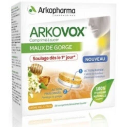 Arkovox Maux De Gorge – 20 Comprimés