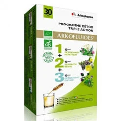 Arkofluides Programme Détox Triple Action Bio – 450 Ml