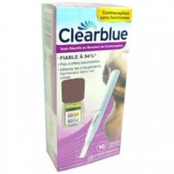 Tests Réactifs Du Moniteur De Contraception Clearblue – 16 Unités 2 Cycles