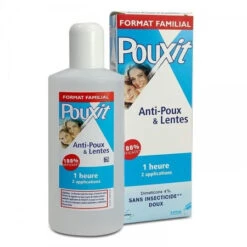 Pouxit Bleu Lotion Anti-poux – Format Familial 250 Ml