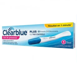 Test De Grossesse Clearblue Plus Avec Tige Contrôle – Boite De 1 Test