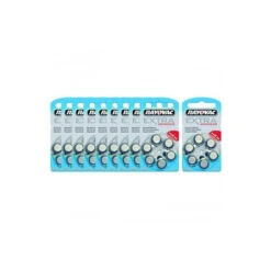 Piles Auditives 675 – 10 Plaquettes De 6 Unités