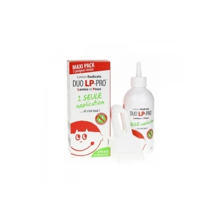 Duo LP-PRO Lotion Traitement Contre Lentes & Poux – 150 Ml