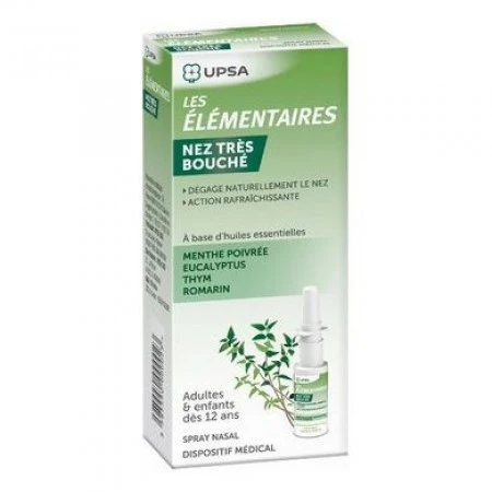 Les Élémentaires – Spray Nasal Nez Très Bouché – 15 Ml