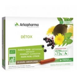 Arkofluides Détox Bio – 20 Ampoules