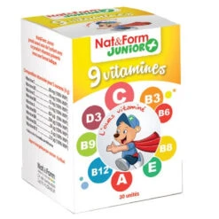 9 Vitamines – 30 Oursons Fruités Et Vitaminés