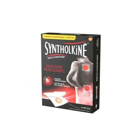 Patch Chauffant 8 Heures Douleurs Musculaires – Petit Format X 4