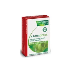 Digestion Et Élimination Ampoules Aromadetox Boite 20 Ampoules X 10 Ml