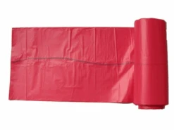 Sac Plastique Rouge Pour Déchets – Rouleau De 25