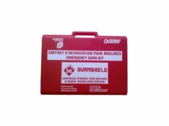 Trousse De Secours ABS 44x32x10cm Rouge Pour Risque Brulure